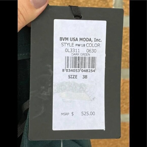 Les copains green teal atrovirens trousers size 2 - Picture 10 of 14